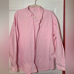 ARDENE pink button up